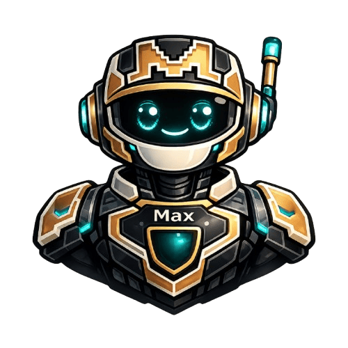 Max, the friendly AI website assistant built by MW Codes